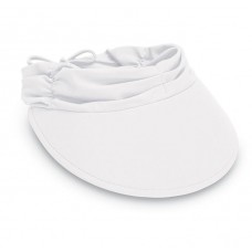 Wallaroo Aqua Visor White Mujer&apos;s Sun Hat One Size Adjustable #2590 877824004022 eb-86971275